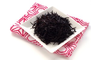 47789376 - japanese food ingredient, soaked hijiki brown seaweed on dish for cooking image