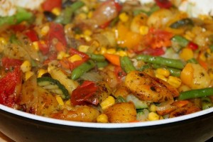 野菜炒め