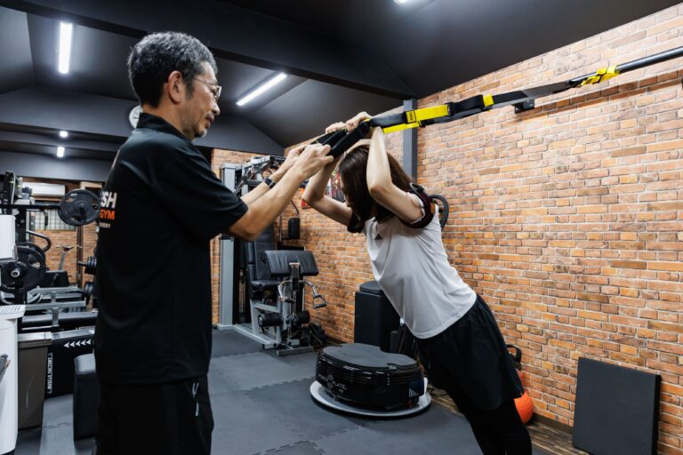 TRXトレーニング＋加圧トレーニング12