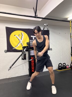 Keiser Functional Trainer (カイザーファンクショナルトレーナー)のゴルフ向けトレーニングについて②